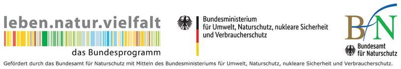 Logoleiste Bundesprogramm biologische Vielfalt