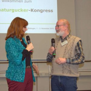 Gaby Schulemann-Maier von naturgucker.de interviewte Dr. Uwe Westphal, (c) Stefan Munzinger